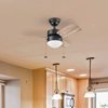 Prominence Home Rawling, 30 in. Ceiling Fan with Light, Bronze 51587-40